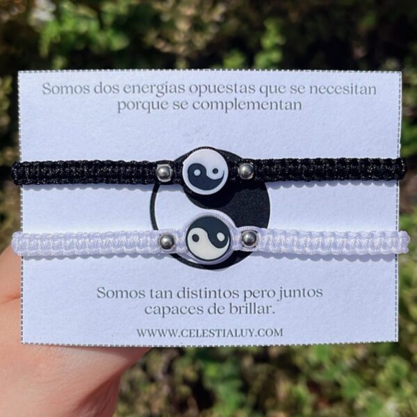 Pulseras para compartir Ying Yang