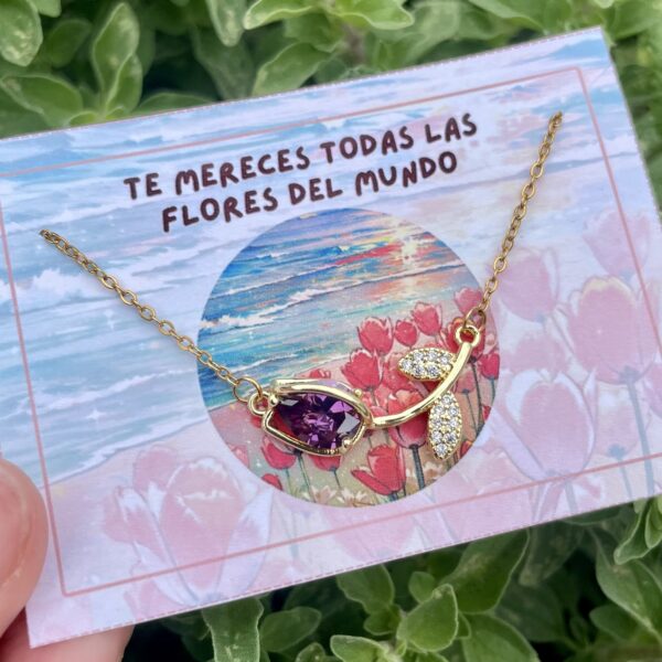 collares de acero tulipan