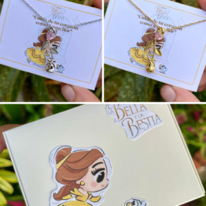 Collar la bella y la bestia