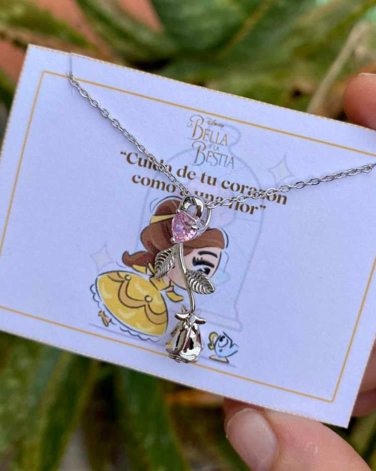 Collar la bella y la bestia