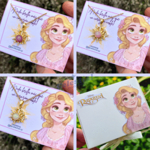 Collar Sol y Luna Rapunzel Chapado en Oro Real 18k (3Modelos)
